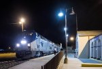 The eastbound Sunset Limited calls at Alpine, TX